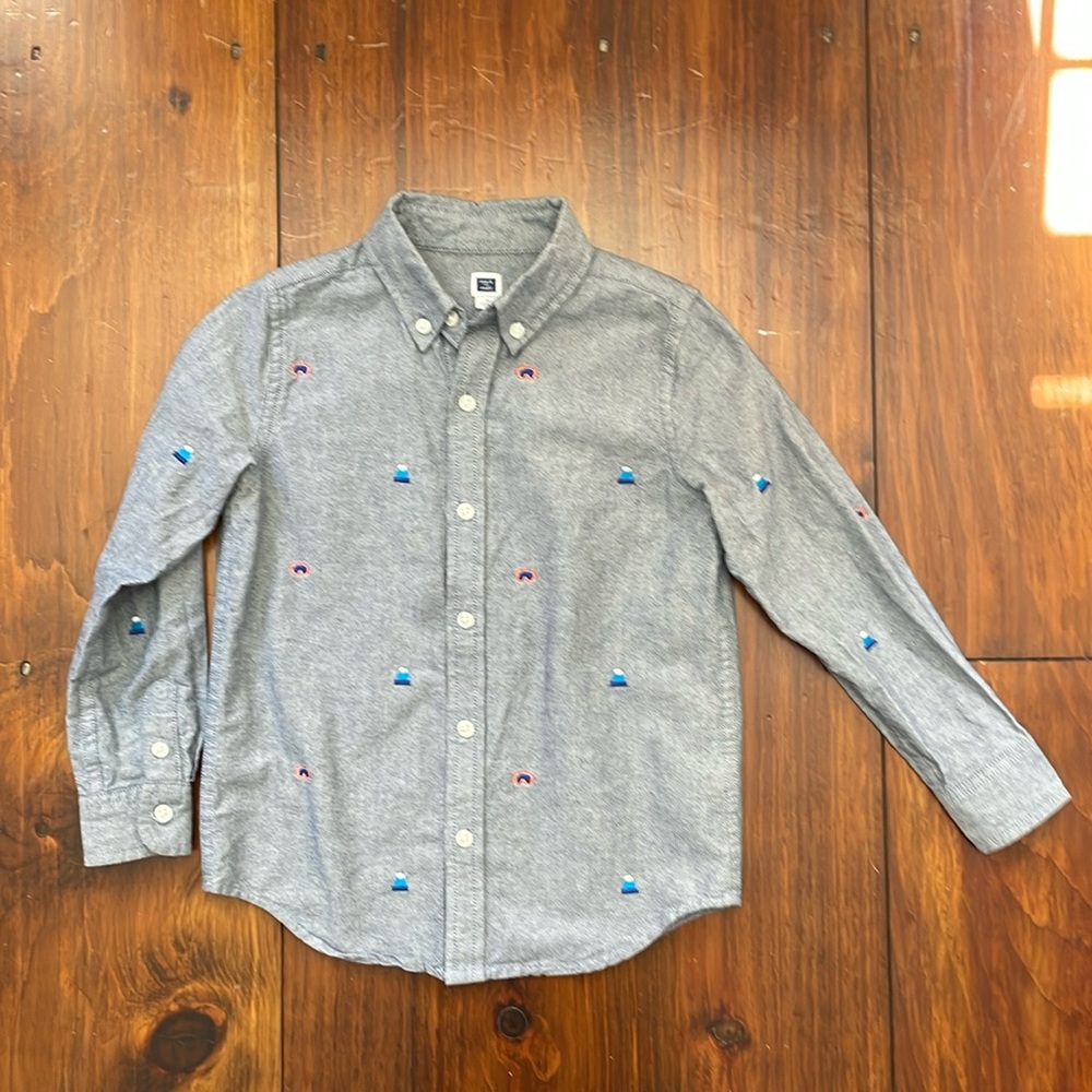 Janie and Jack Ski Button Down